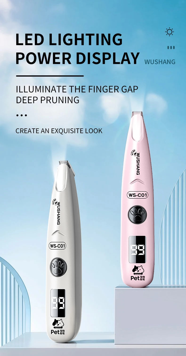 Alaika Precision-Groom: LED Waterproof Detail Trimmer