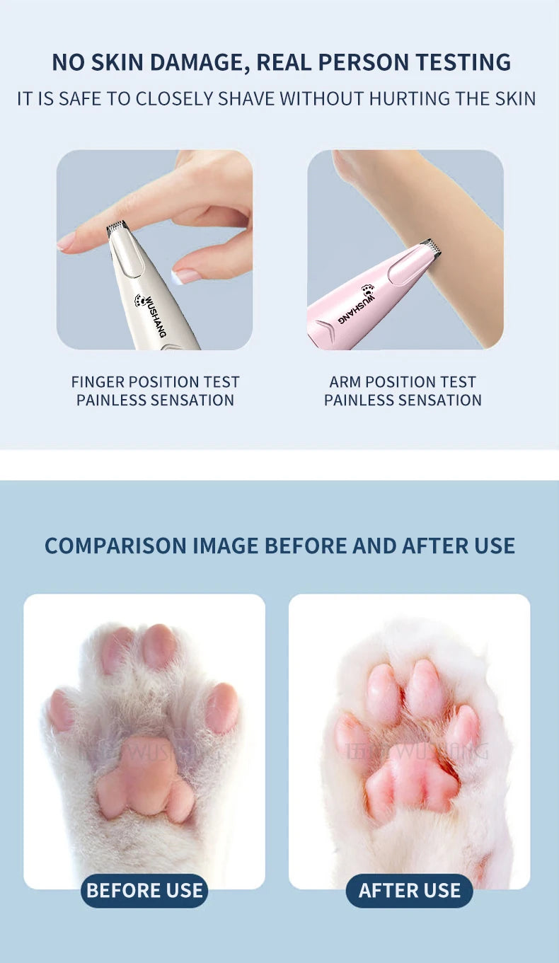 Alaika Precision-Groom: LED Waterproof Detail Trimmer