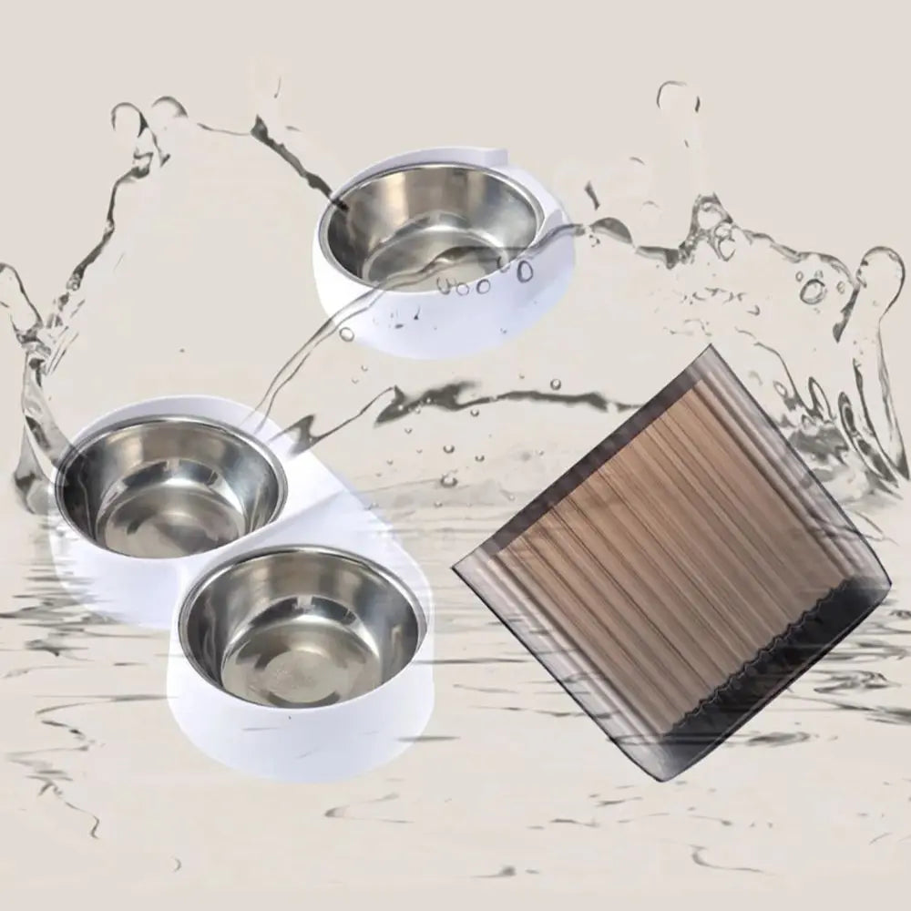 Alaika Vision™ Smart Automatic Double-Bowl Feeder.