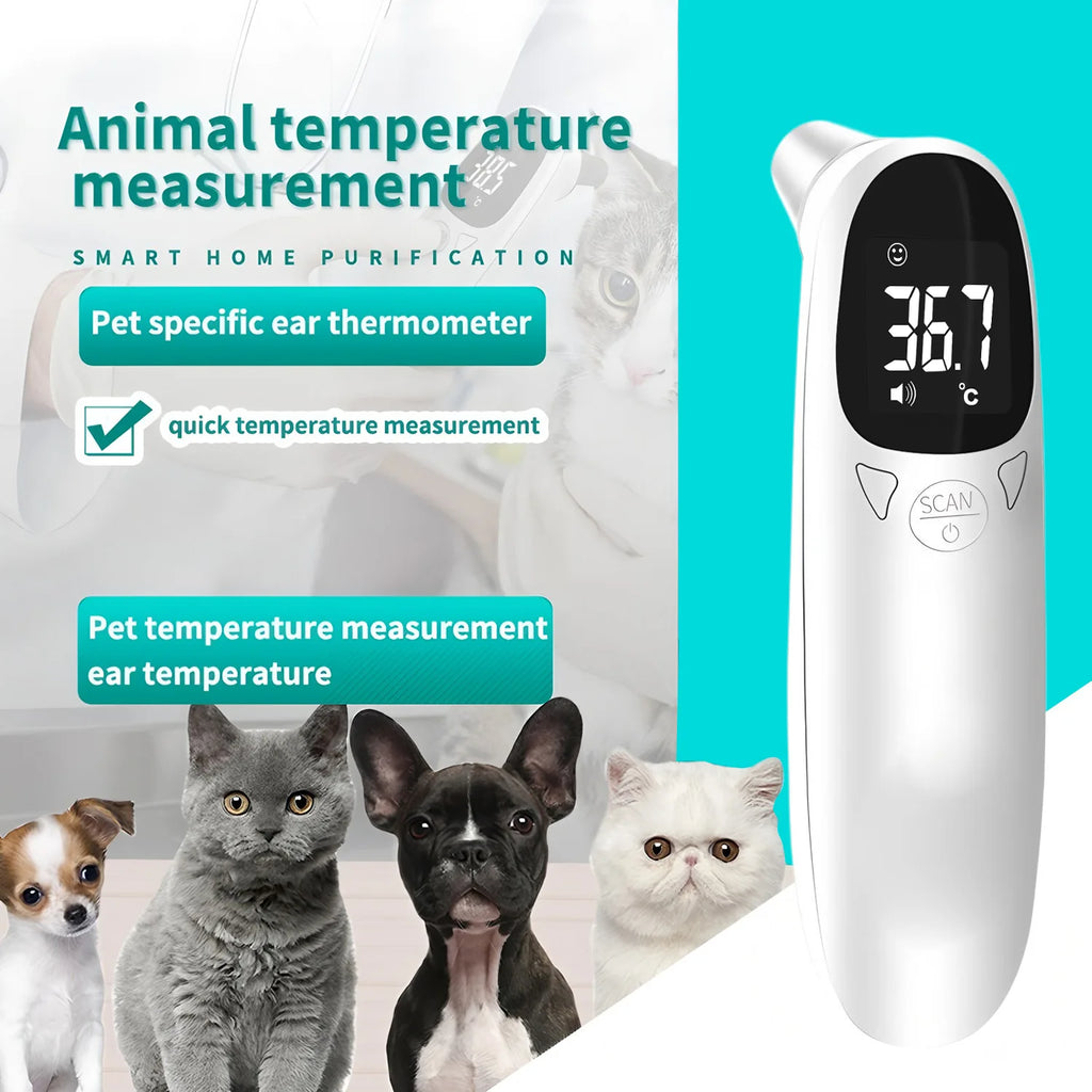 Alaika "No-Stress" Non-Contact Digital Pet Thermometer