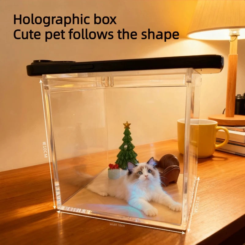 Alaika "Lumina" Custom 3D Pet Hologram House – DIY Memorial Display