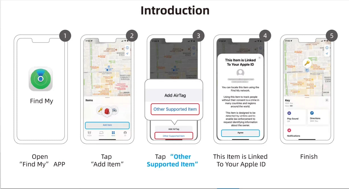 Alaika Global Smart Pet Tracker (Apple iOS Exclusive)