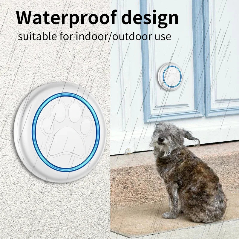 Alaika "No-Scratch" Smart Pet Doorbell & Potty Training Pager