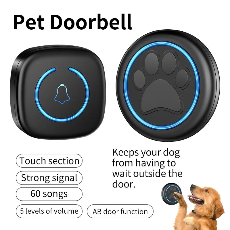 Alaika "No-Scratch" Smart Pet Doorbell & Potty Training Pager
