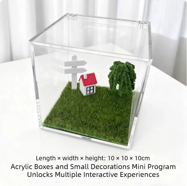 Alaika "Lumina" Custom 3D Pet Hologram House – DIY Memorial Display