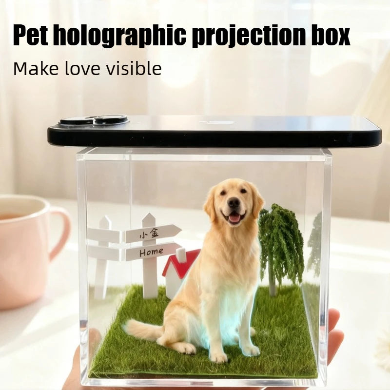 Alaika "Lumina" Custom 3D Pet Hologram House – DIY Memorial Display