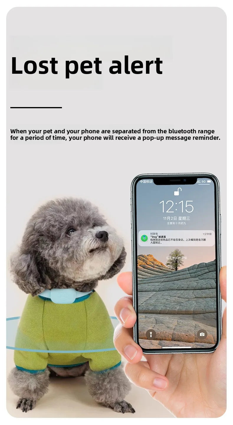 Alaika Global Smart Pet Tracker (Apple iOS Exclusive)