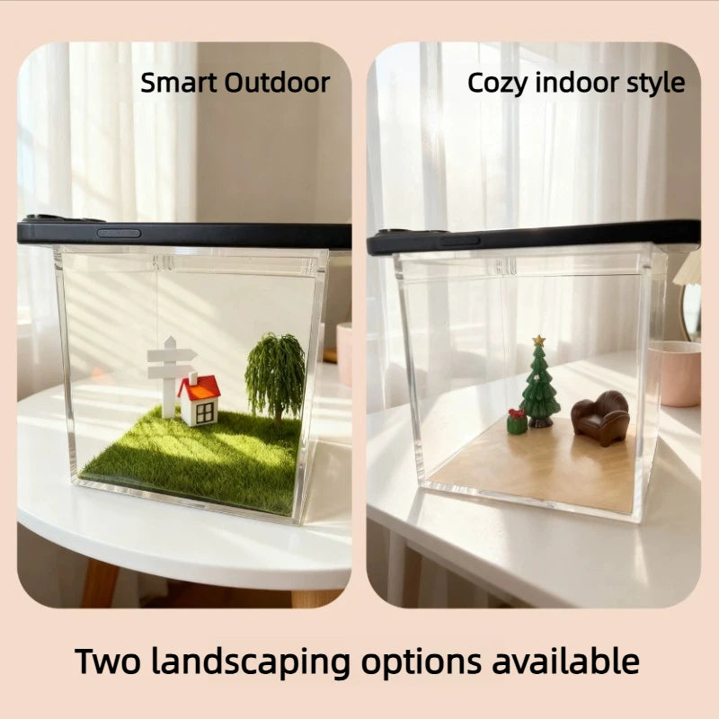 Alaika "Lumina" Custom 3D Pet Hologram House – DIY Memorial Display